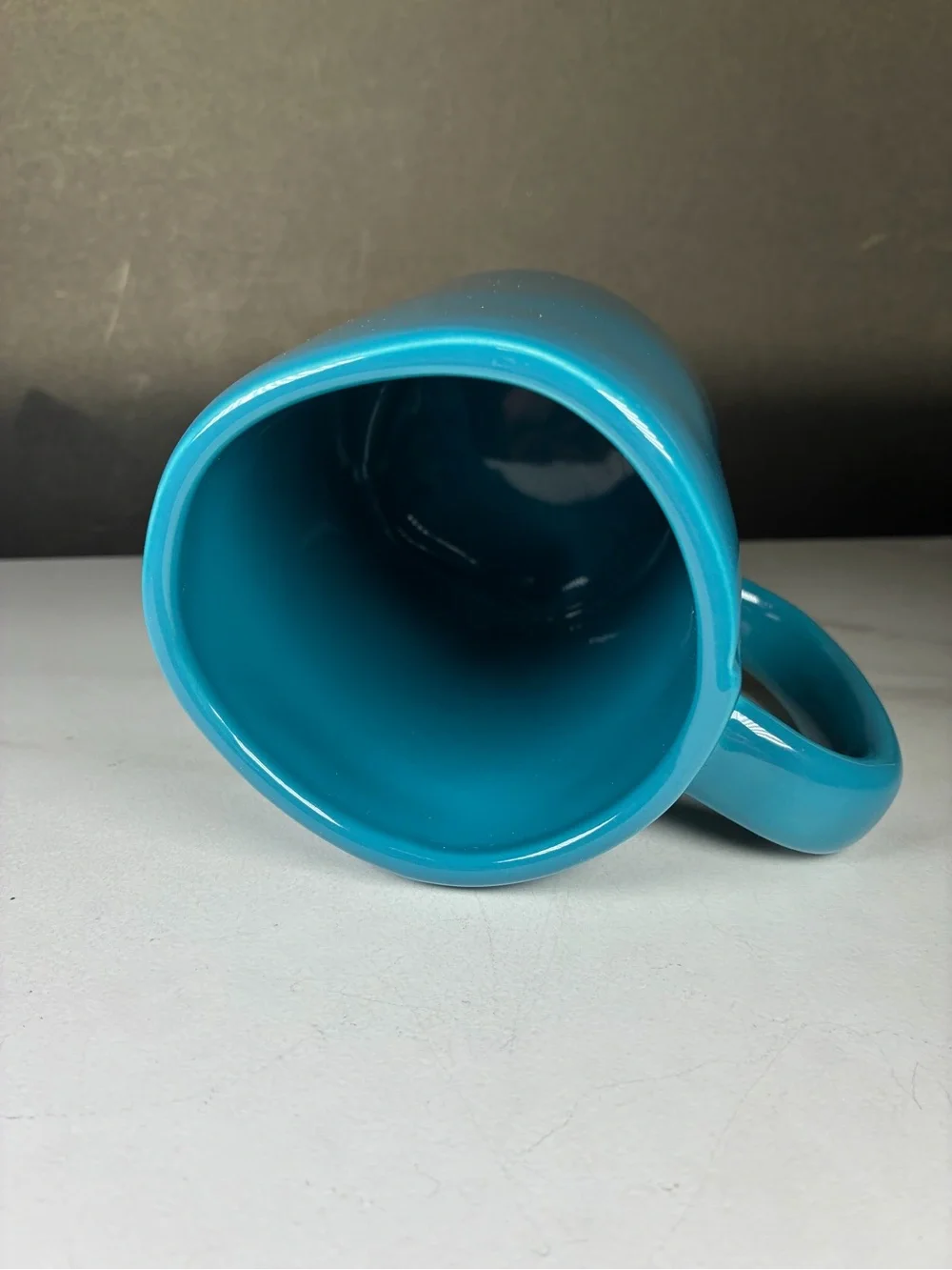 Rae Dunn by Magenta Artisan Collection Teal Witch Please Halloween Coffee Mug